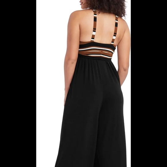 Robin Piccone - Simone Sleeveless Wide Leg Jumpsuit - Picture 3 of 3